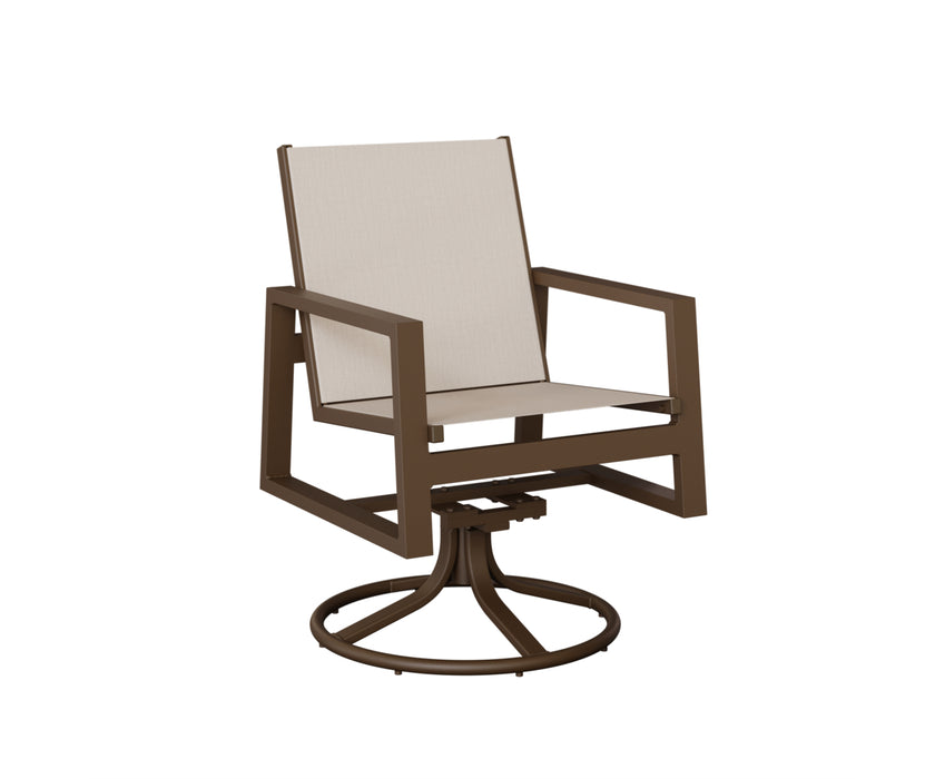 Berlin Gardens Vida Swivel Rocker Dining Chair