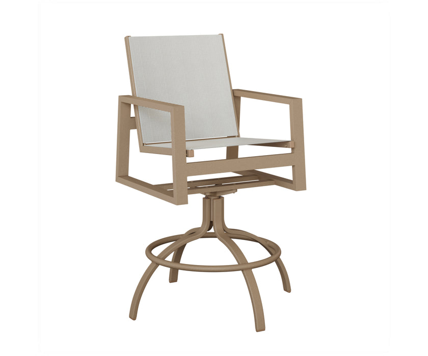 Berlin Gardens Vida Swivel Rocker Dining Chair