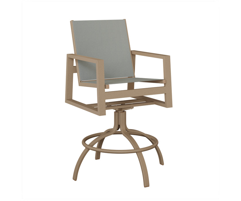 Berlin Gardens Vida Swivel Rocker Dining Chair