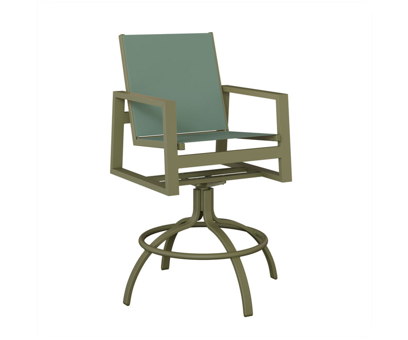 Berlin Gardens Vida Swivel Rocker Dining Chair