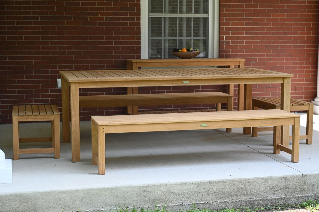 Three Birds Casual Newport Rectangle Dining Table 86"