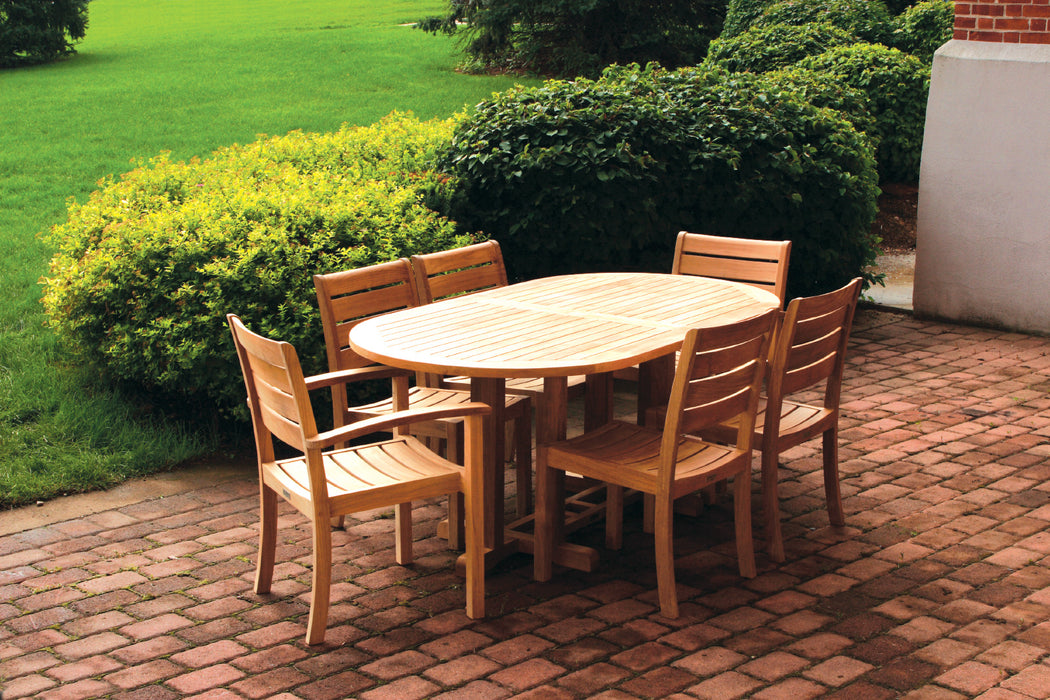 Three Birds Casual Camden Oval Dining Table 72"