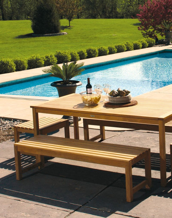 Three Birds Casual Charleston Backless Bench 4