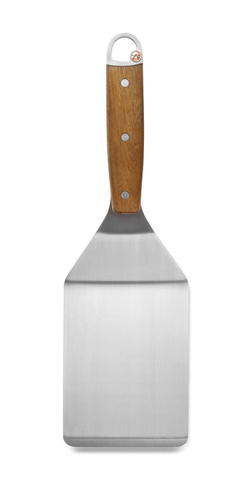 Outset Heavy Duty Grill and Griddle Spatula, Acacia, 14.25"