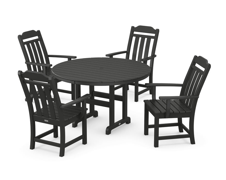 Country Living by POLYWOOD 5-Piece Round Farmhouse Dining Set