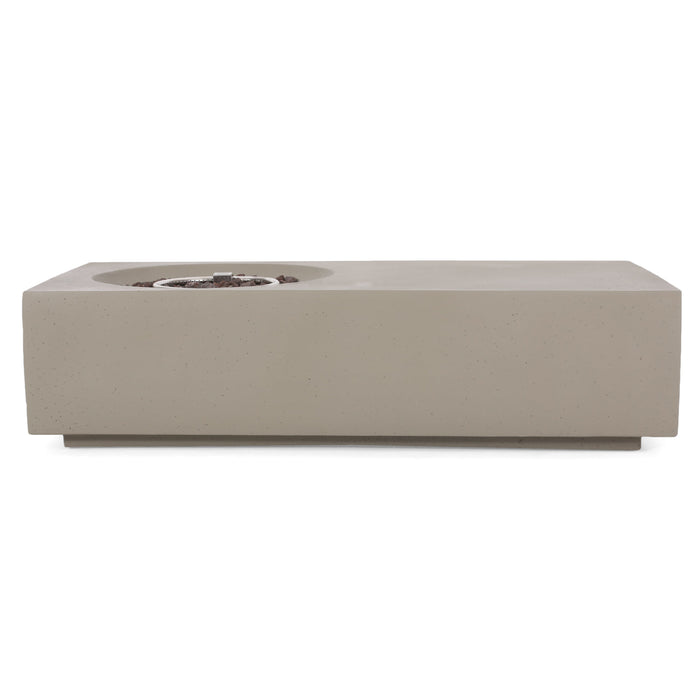 Rectangle 14.75' MGO Fire Pit - 50,000 BTU