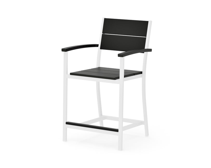 POLYWOOD® Main Street Counter Arm Chair