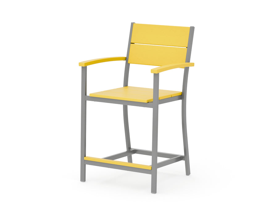 POLYWOOD® Main Street Counter Arm Chair