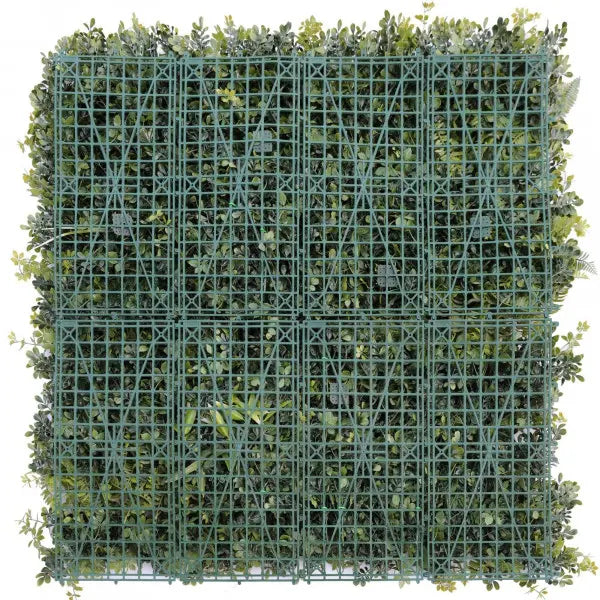 Luxury Tropical Vista Artificial Vertical Garden 40" x 40" 11SQ FT Commercial Grade UV Resistant