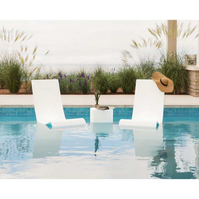 POLYWOOD® Laguna 3-Piece In-Pool Chair Lounge Set