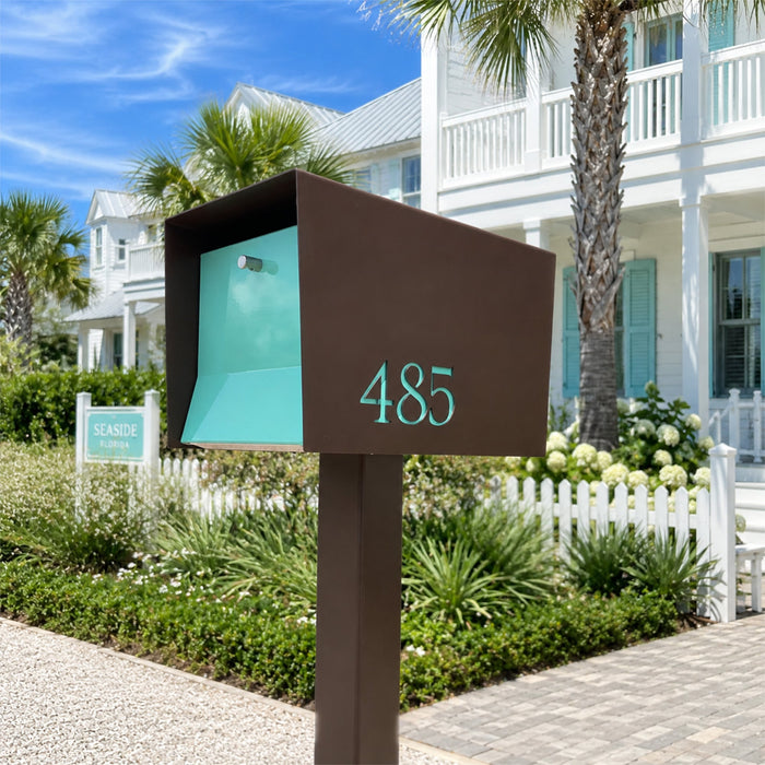 UpTown Box-2.0 in COCONUT - Modern Mailbox