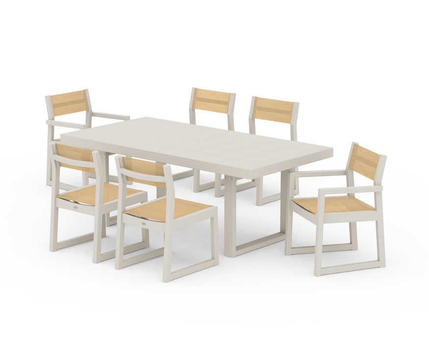 POLYWOOD® EDGE Sling 7-Piece Dining Set