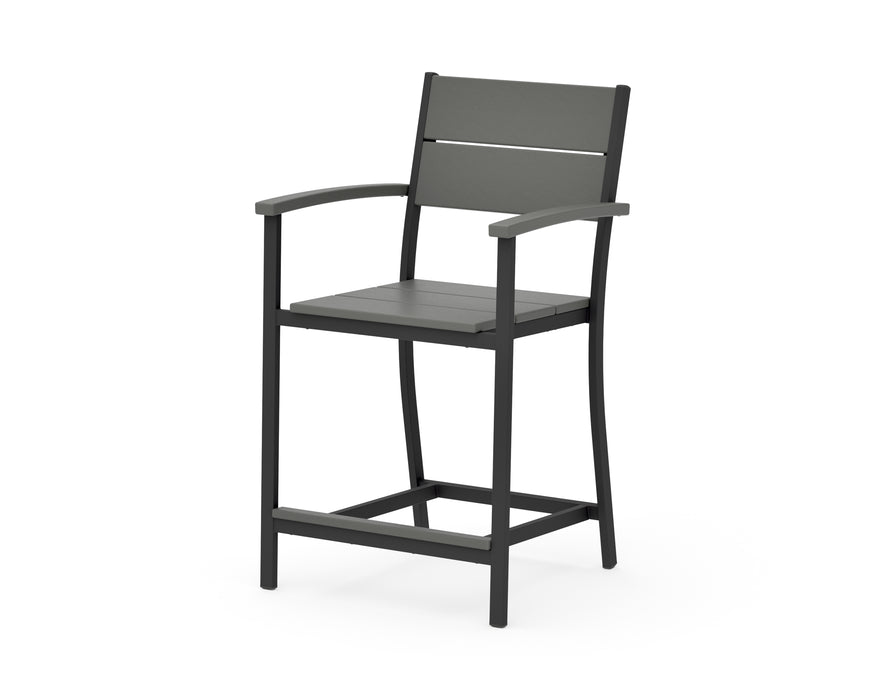 POLYWOOD® Main Street Counter Arm Chair
