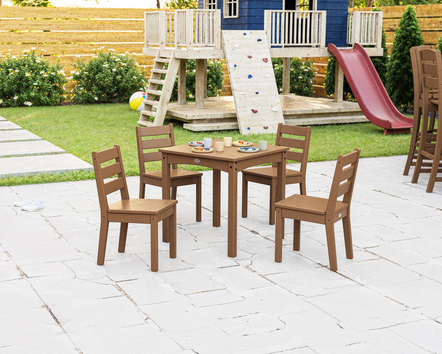 POLYWOOD Lakeside Kids 5-Piece Dining Set