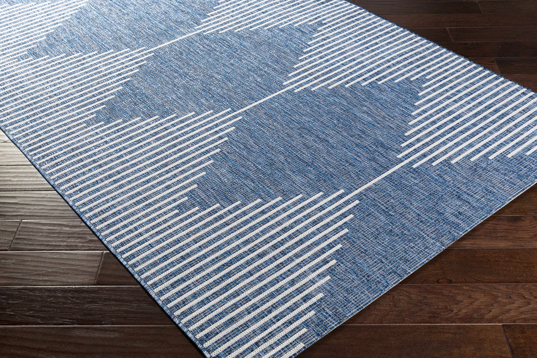 Stephan Navy Outdoor Rug