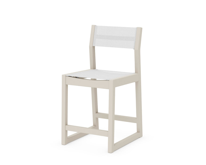 POLYWOOD® EDGE Sling Counter Side Chair