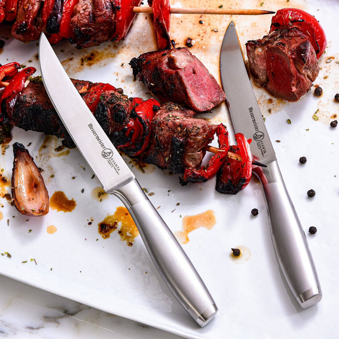 Messermeister Avanta Stainless Fine Edge Steak Knife Set - 4 Piece