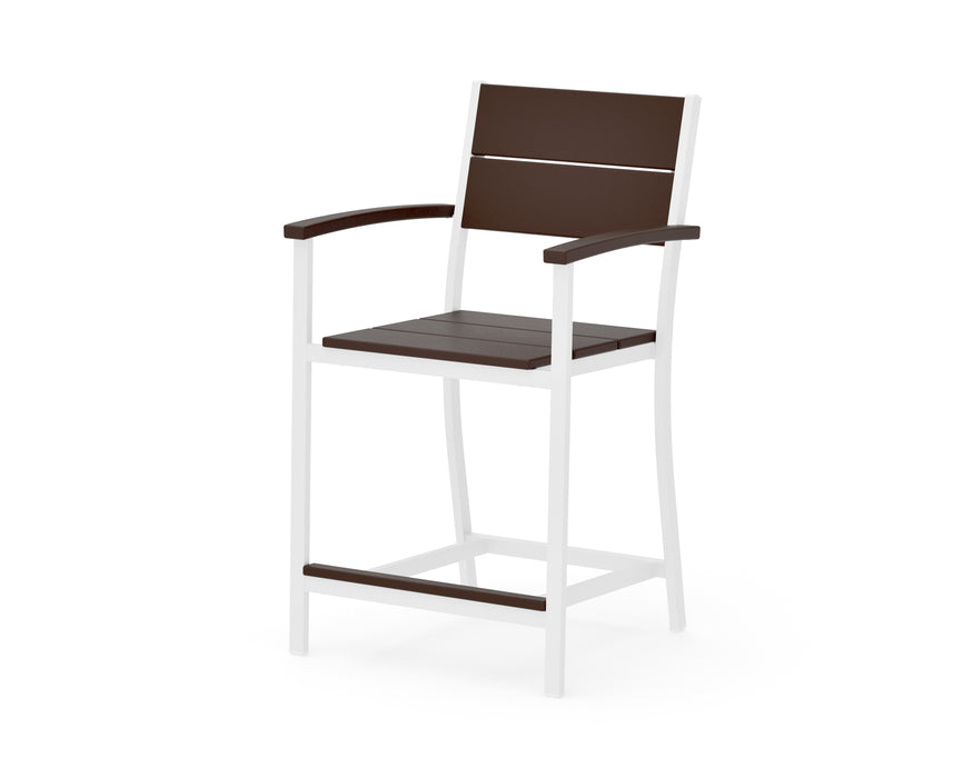 POLYWOOD® Main Street Counter Arm Chair