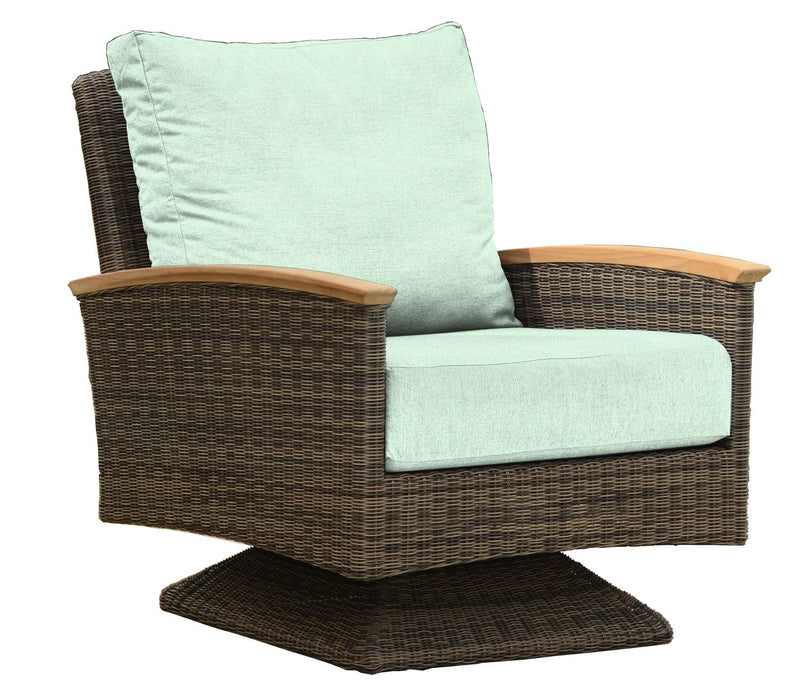 Three Birds Casual Bella Deep Seating Swivel Rocker