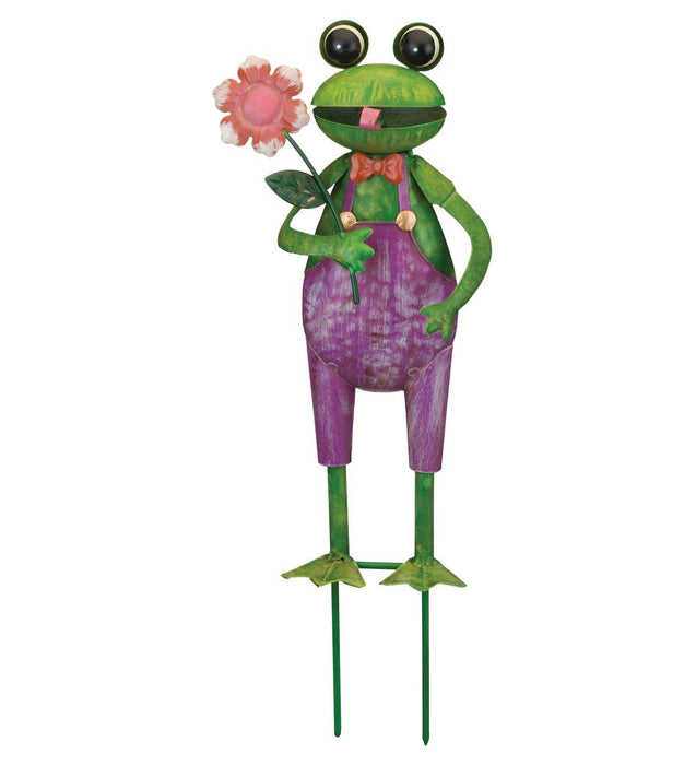 Frog Stake 15" - Purple