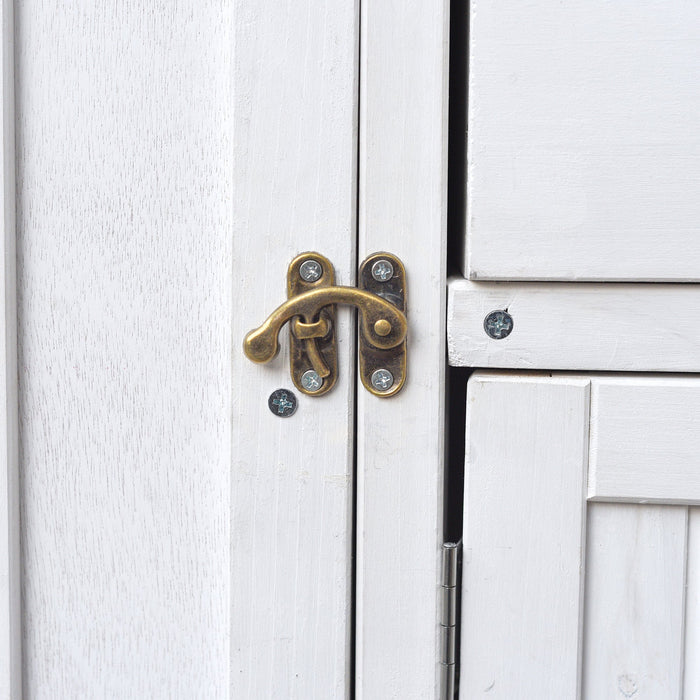 Outdoor Kitchen Island Fir Wood Prep Station