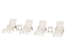 Country Living by POLYWOOD 6-Piece Chaise Set with Arms