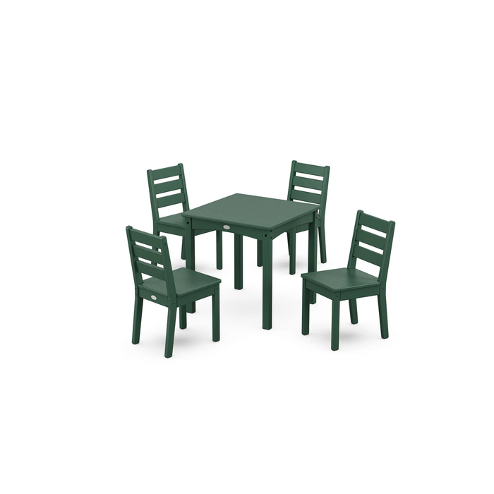 POLYWOOD Lakeside Kids 5-Piece Dining Set