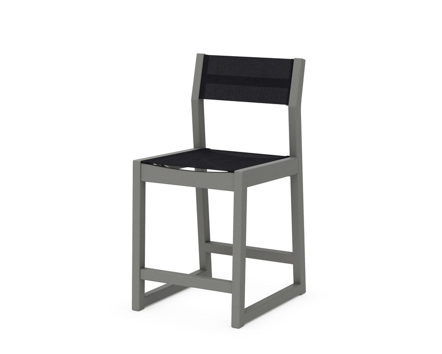 POLYWOOD® EDGE Sling Counter Side Chair