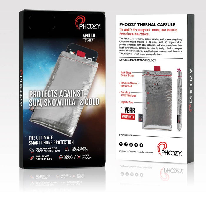 PHOOZY Thermal Phone Protector Holder - Ultra light, Hot & Cold