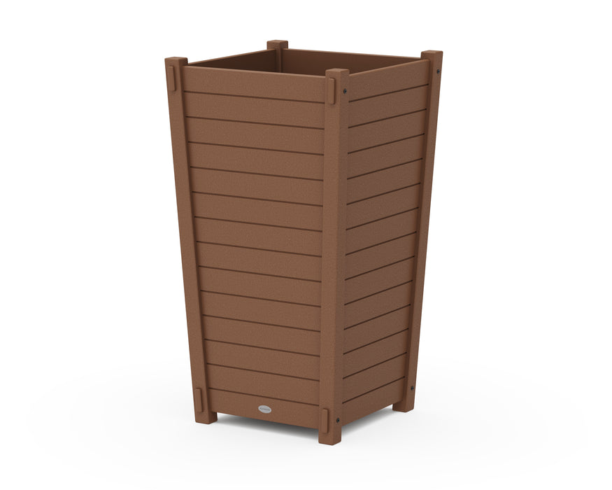 Nautical Large Tapered Square Tall Planter Box