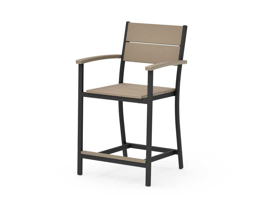 POLYWOOD® Main Street Counter Arm Chair