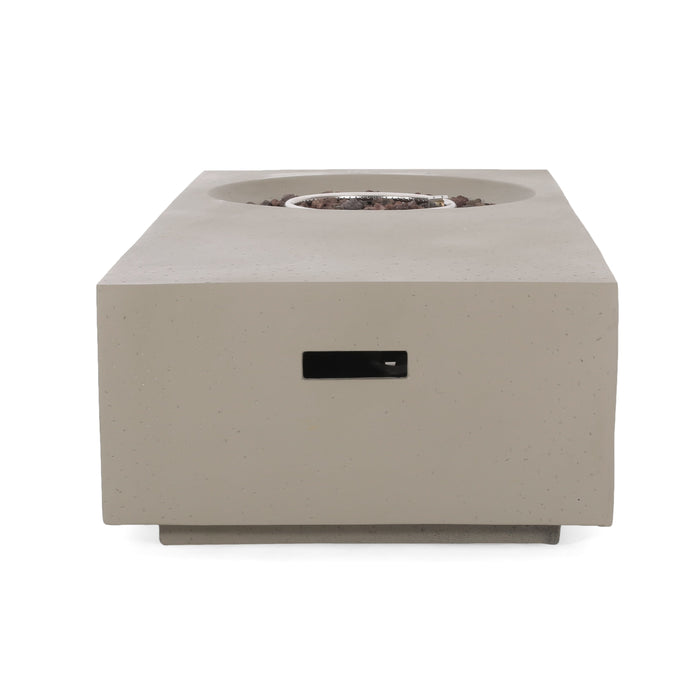 Rectangle 14.75' MGO Fire Pit - 50,000 BTU