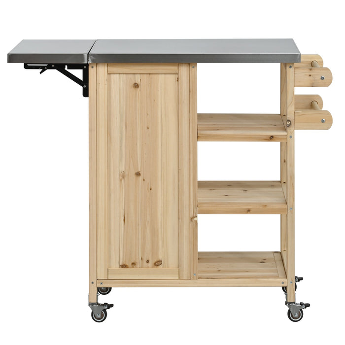 Foldable Outdoor Kitchen Island Patio Kitchen Island