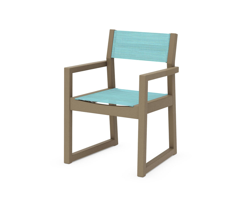 POLYWOOD® EDGE Sling Dining Arm Chair