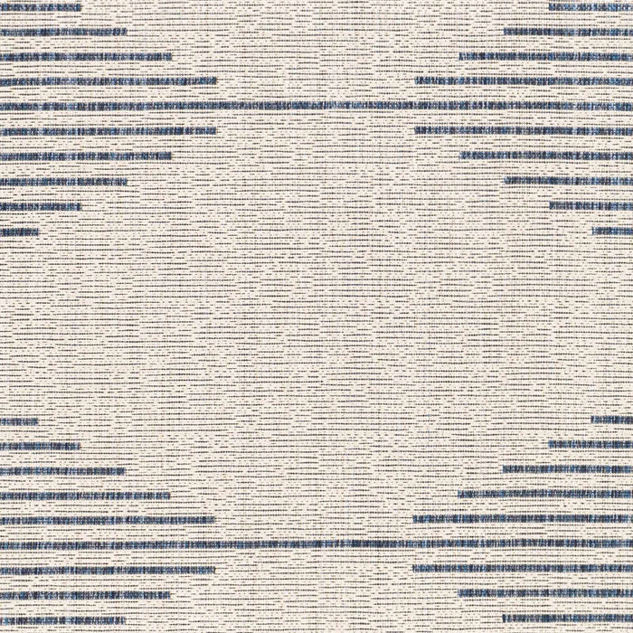 Stephan Blue & Cream Outdoor Rug