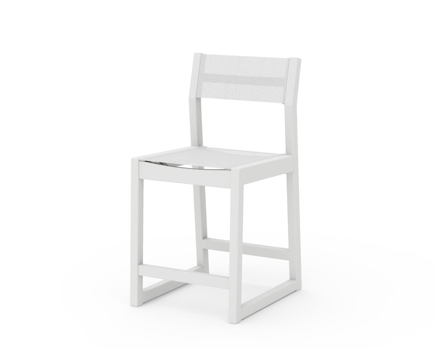 POLYWOOD® EDGE Sling Counter Side Chair