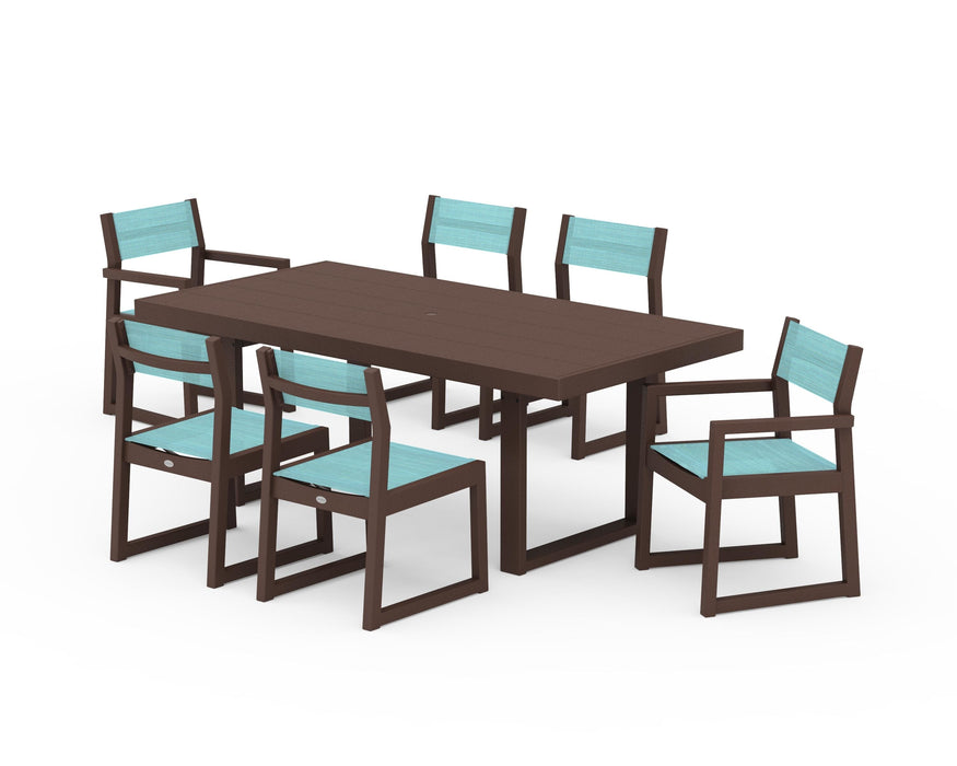 POLYWOOD® EDGE Sling 7-Piece Dining Set