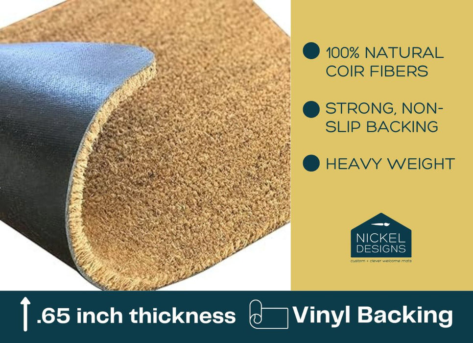 Home is our Happy Place Outdoor Door Mat