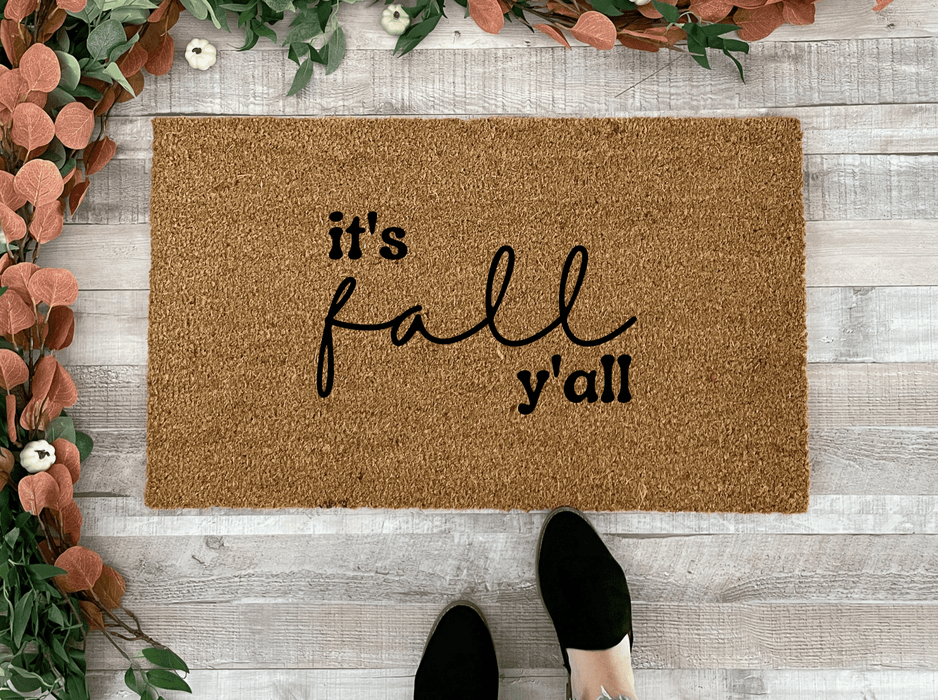 It's Fall Y'all Doormat