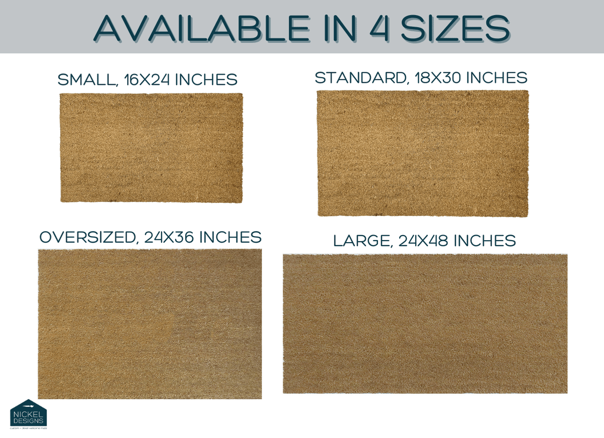 Sand Dollar Beach Doormat — Outdoor Rooms by Design