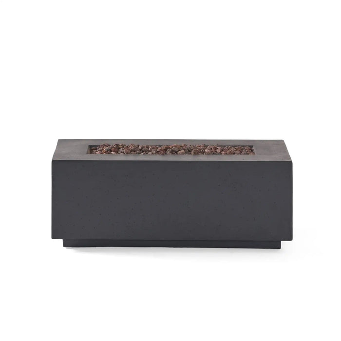 Contemporary Outdoor 40,000 Btu Propane Fire Pit