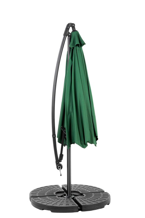 Best Choice Products 10ft Offset Hanging Market Patio Umbrella