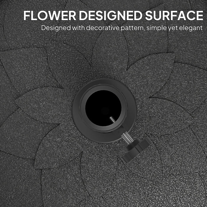 Elegant Design Resin Outdoor Umbrella Stand Base