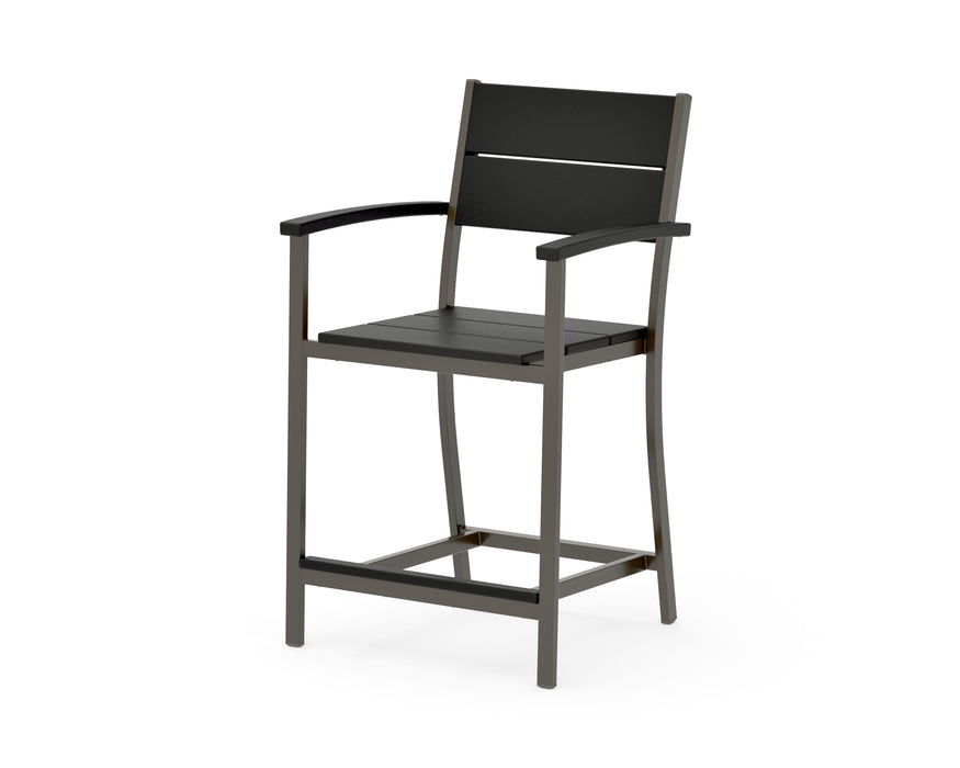 POLYWOOD® Main Street Counter Arm Chair