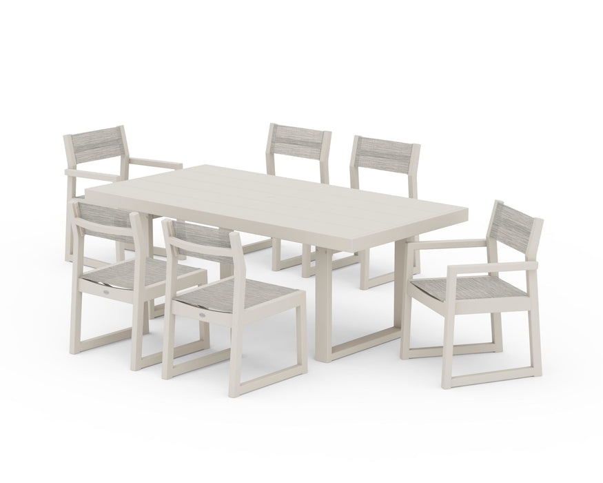 POLYWOOD® EDGE Sling 7-Piece Dining Set