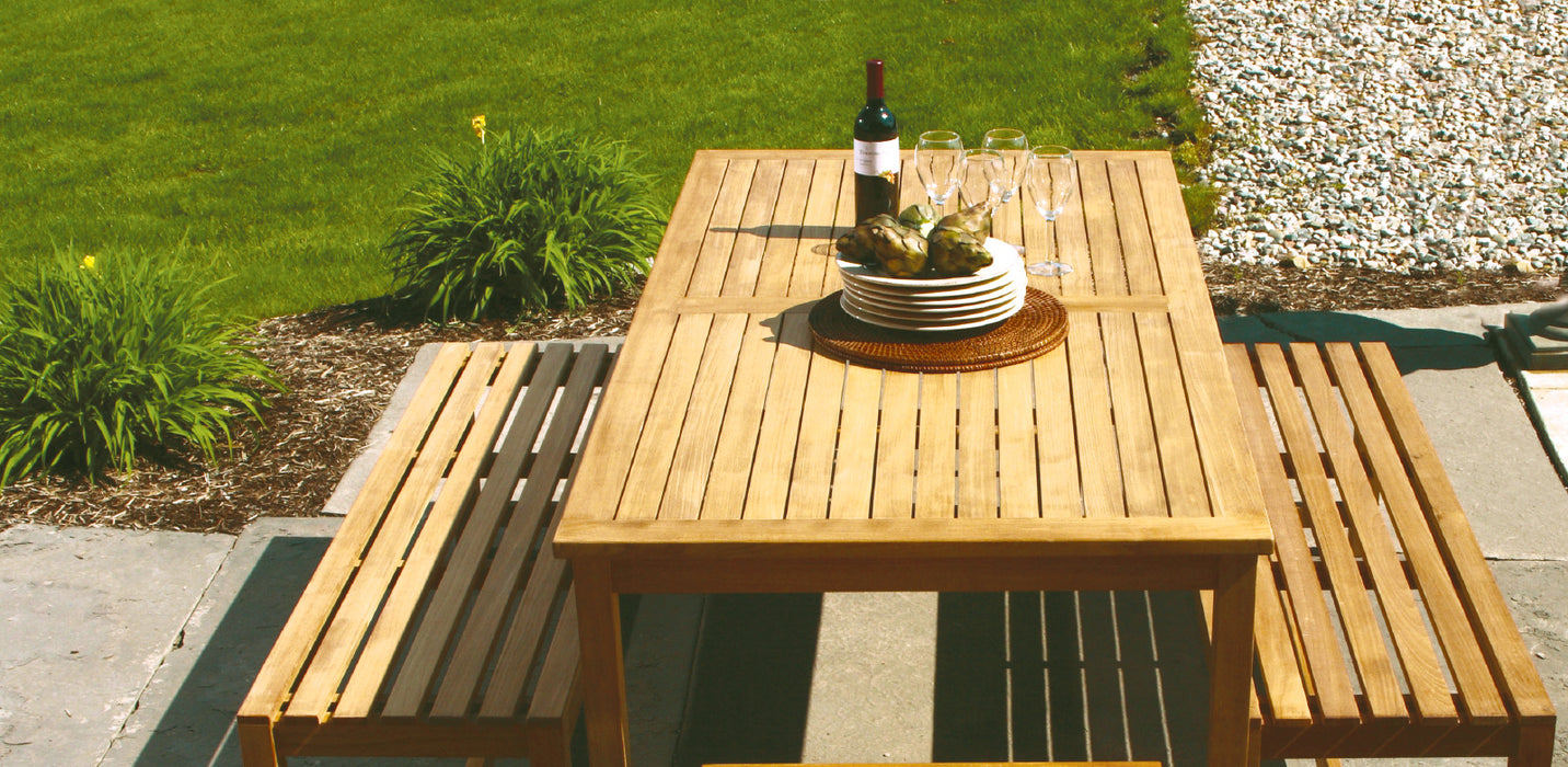 Three Birds Casual Brunswick Rectangle Dining Table 72"