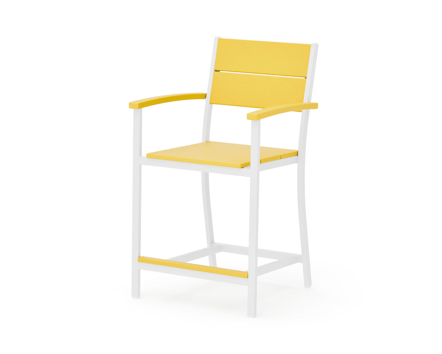 POLYWOOD® Main Street Counter Arm Chair
