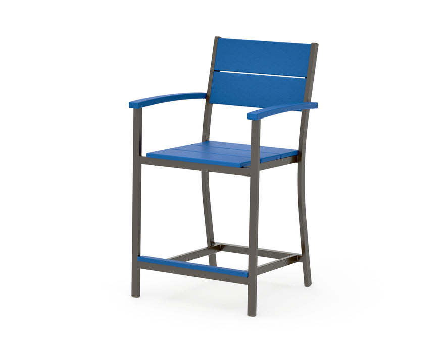 POLYWOOD® Main Street Counter Arm Chair