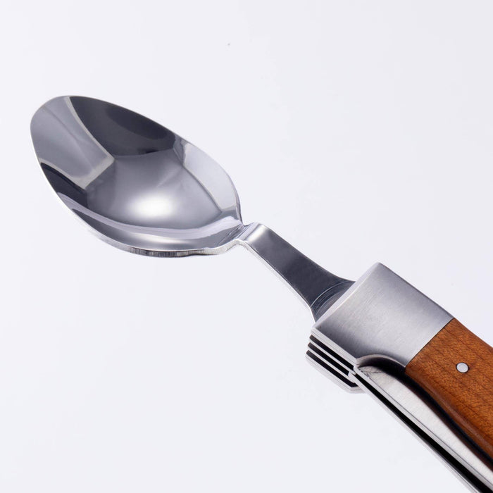 Messermeister Adventure Chef Maple Folding Camp Utensil