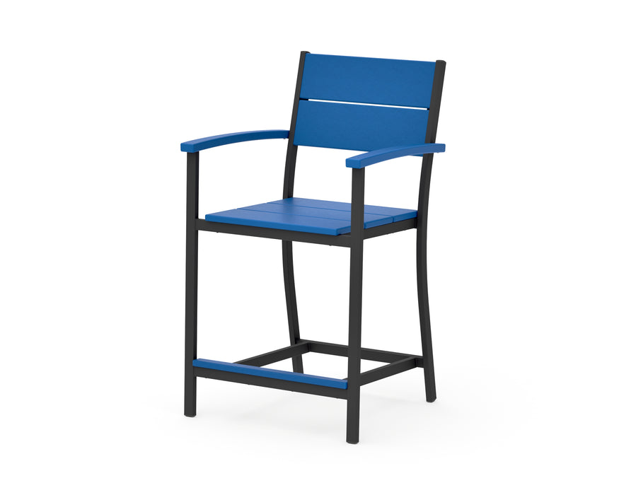 POLYWOOD® Main Street Counter Arm Chair